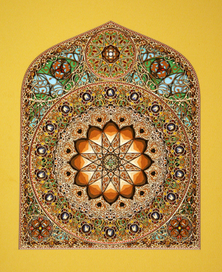 Illustration for article titled Incredibly beautiful windows made from stacked laser-cut paper